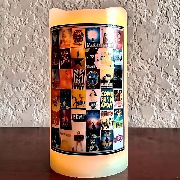 🕯Broadway Musical Theater Flameless Candle - Picture 1 of 4